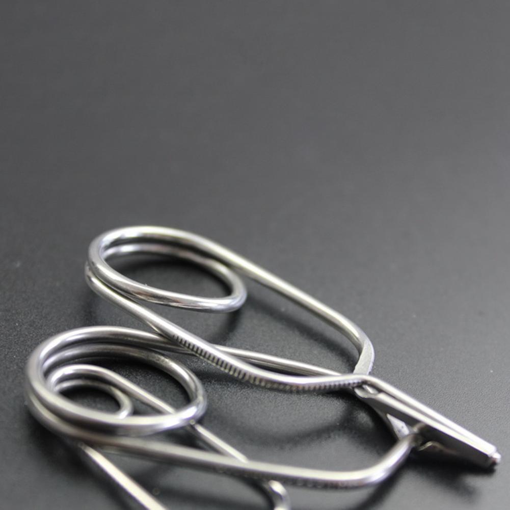 1pcs Hackle Pliers Feather Material Pliers Rustproof