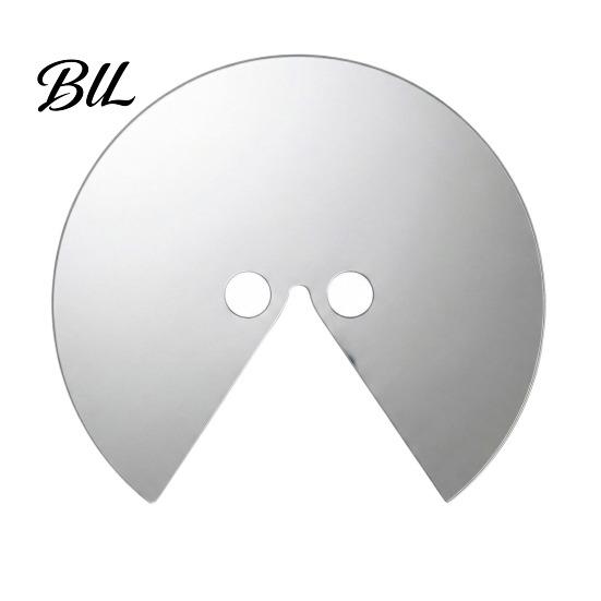 Soft Wearable Mask Creative Mirror for Photography Party High-Reflective Plastic Face Realistic Halloween Prop Cosplay Costume Lightweight Unique