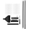 Aquarium Algae Scraper Aluminum Alloy Glass Fish Tank Algae Cleaner with Detachable Pole65cm with