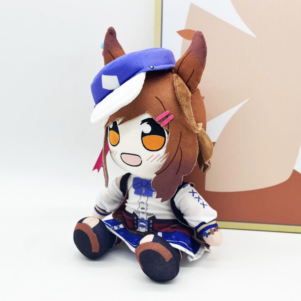 Kawaii Uma Musume Plüschtiere Pretty Derby Anime-Charakter Machikane Tannhauser Plüschtier Weiche Stoffpuppe Geburtstagsgeschenk Für Fans