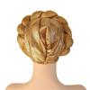 Glitter Rhinestone Braids African Headtie Women Turban Cap Head Wraps
