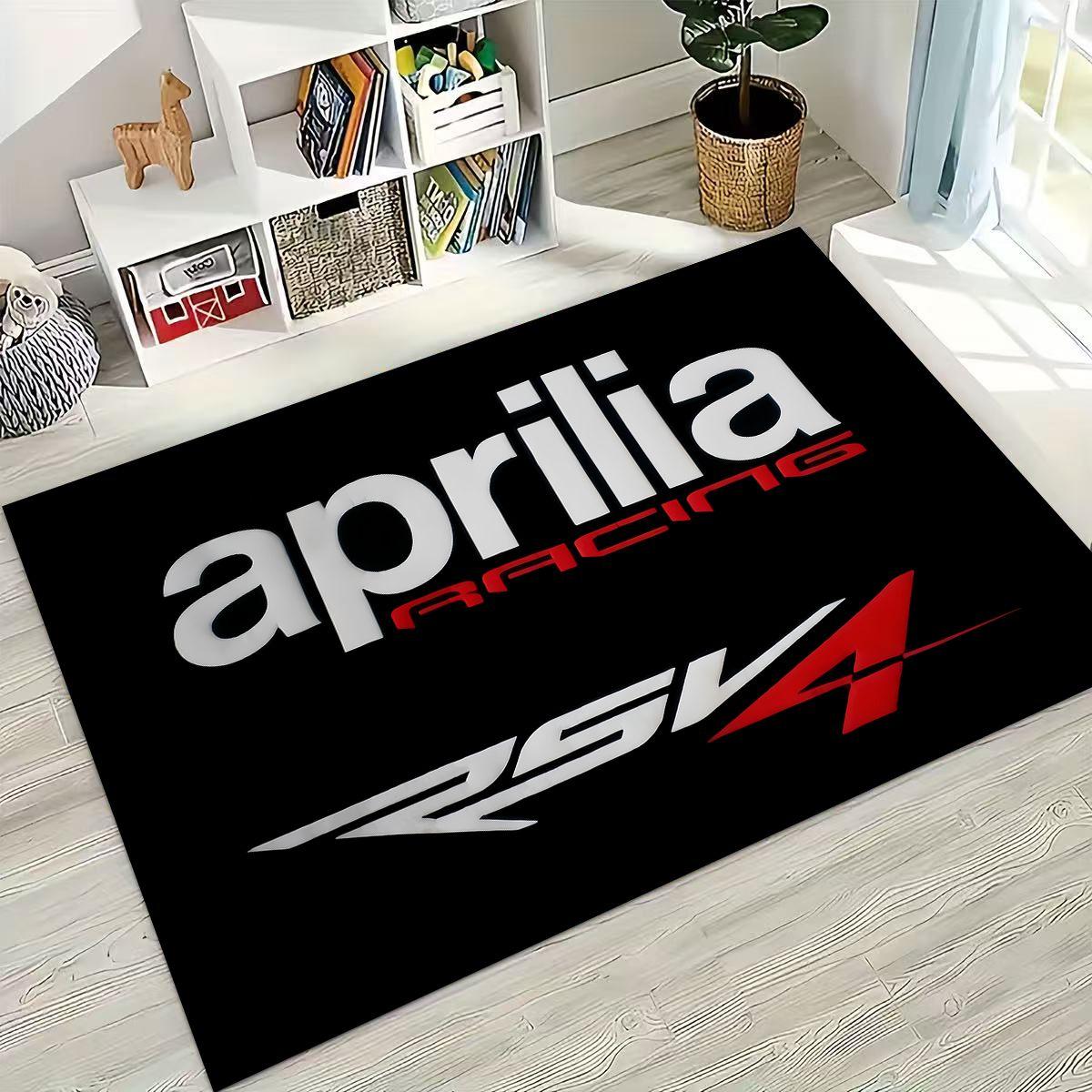

Ковер Мотоцикл Aprilia Sign Гоночный Автомобиль для Спальни Гостиной Дивана Дома Прихожей Декор, Большой Детский Игровой Нескользящий Напольный Коврик 70x100cm( 27x39in )