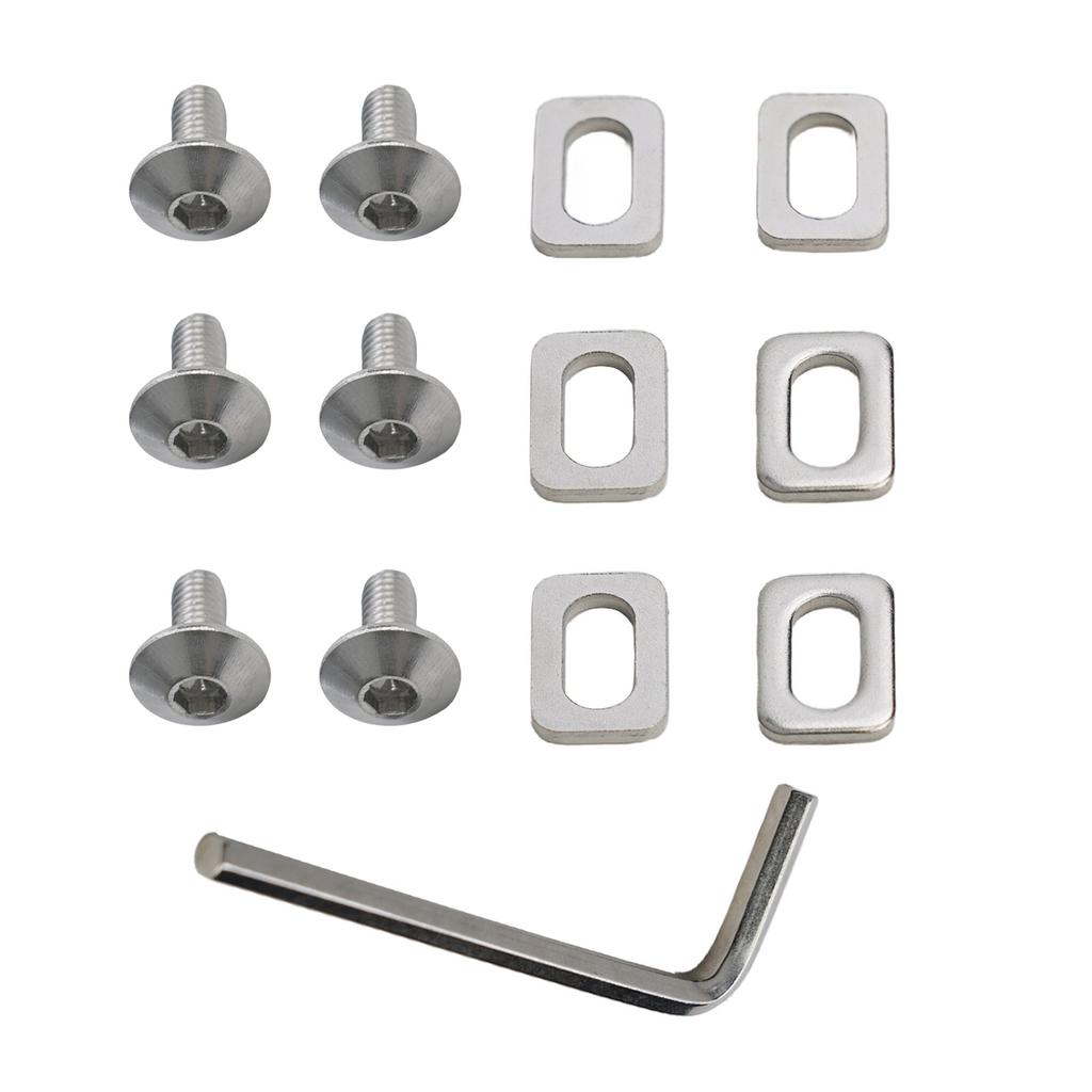 Washers Screws Kit Road Bike Bicycle Pedal Cleats Components