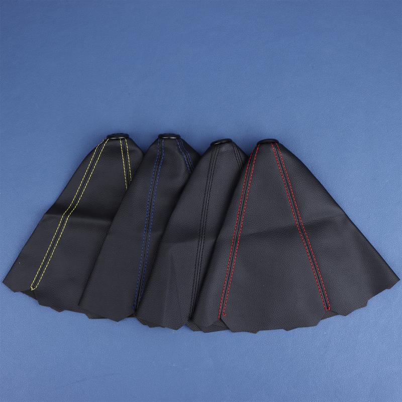 Multiple Styles Universal Pu Leather Car Gear Shift Collars Auto Manual Stick Shifter Knob Boot Cover Gaiter Accessories