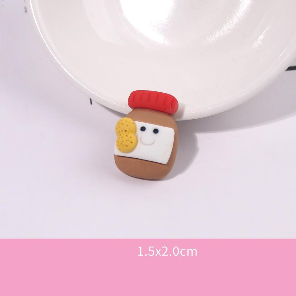 10Pcs Frosted Resin Accessories Simulate Cartoon Cream Glue Rainbow Cloud Phone Case Accessories Popular Diy Trinkets Luck Bag