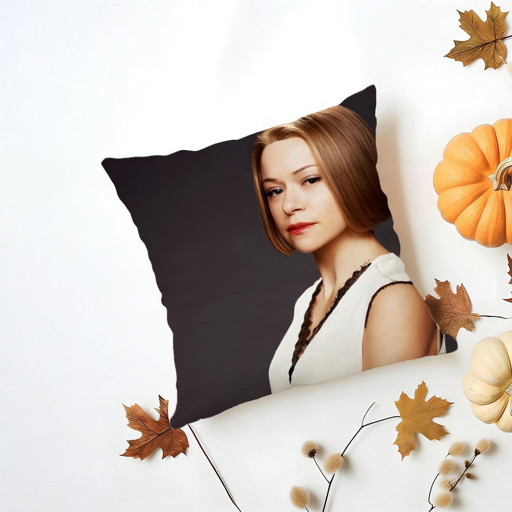 RRachel Duncan Cushion Cover Washable Linen Pillowcase Soft for Daily Sofa Bed Home Room Decor