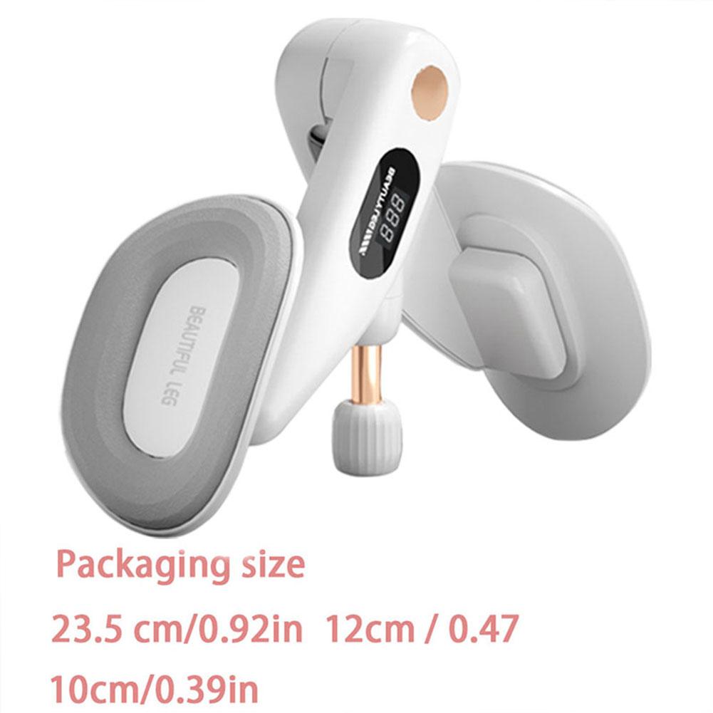 Digital Thigh Master Exerciser Strength Adjustable Pelvic Floor Training Device Battery Powered Men Women Yoga Fitness Equipment