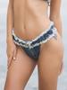 Dámské džínové bikini šortky Meileya s nízkým pasem - Sexy letní hot pants v evropském/americkém stylu