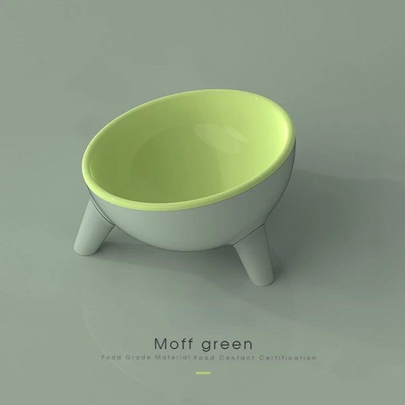 Multifunkční kulatý stativ Miska pro domácí mazlíčky Kontrastní barva Kočka Pes Misky na vodu proti převrácení Stabilní stojan Snadné čištění Potřeby pro domácí mazlíčky