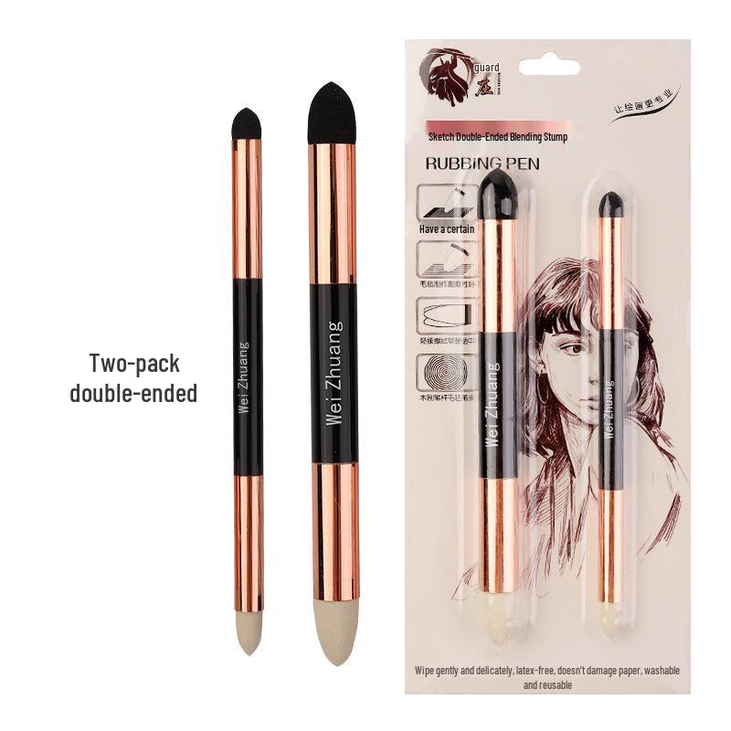 Wei Zhuang Grey Face Pencil Sponge: Soft Blending Tool for Art Students and Still Life Artists.