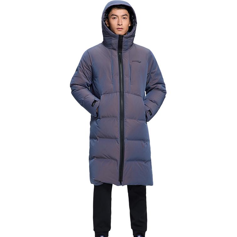 SAUCONY Loose Long Sleeve Down Jacket Men Outerwear Vibrant-Blue SC2230050B-DA04