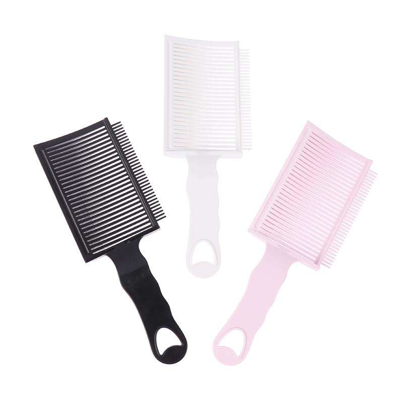 Fading Comb Professional Barber Clipper Blending Flat Top Hair Cutting Comb For Men Heat Resistant Fade Comb Salon Styling Tools