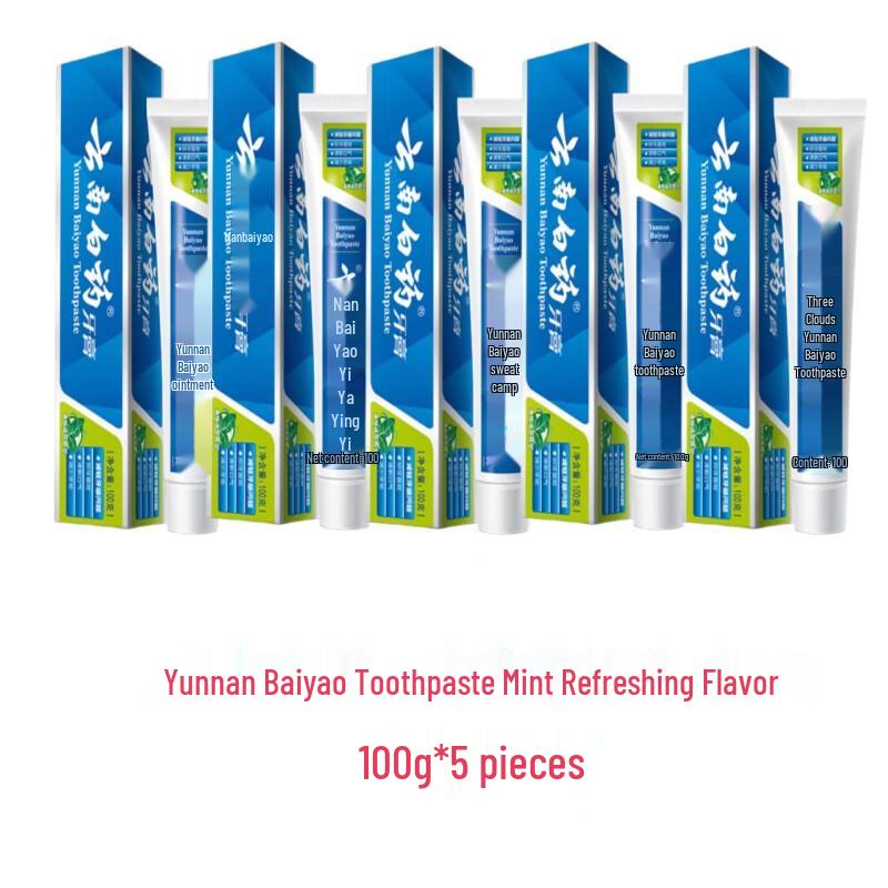 Yunnan Baiyao Mint Fresh Breath Toothpaste