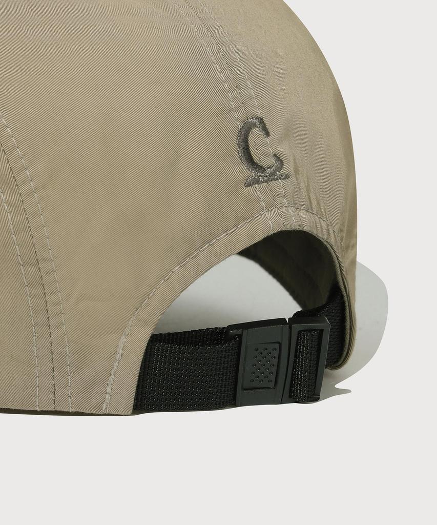 COVERNAT Arch Logo Basic Camp Cap Beige