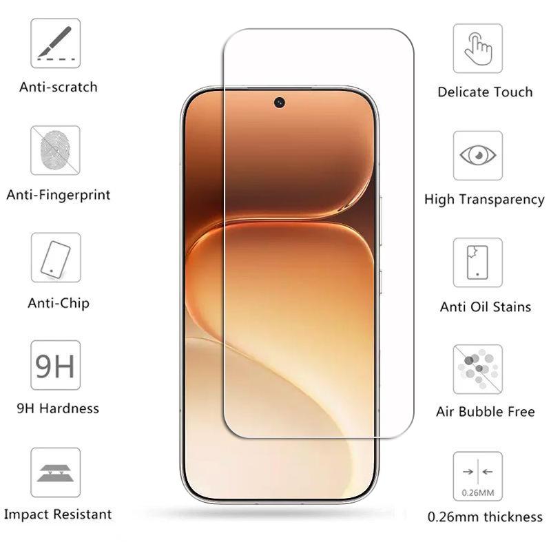 Full Clear Glass For Honor 600 Pro Tempered Glass Honor 600 Pro Screen Protector HD Protective Phone Film Honor 600 Pro