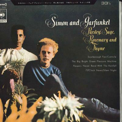 7inch Record SIMON  GARFUNKEL  Parsley Sage Rosemary And Thyme S SONE70007 CBS SONY 1969 Japan Pop Used