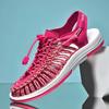 Summer Comfortable Mens Textile Knitting Upper Eva Footbed Dress Beach Water Shoes, Updatest Newest Fashionable  Japanese