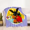 Bing's Colorful Adventure Blanket Warmthful Decor Suitable for Chair Picnics Bed Four Seasons Multipurpose Modern