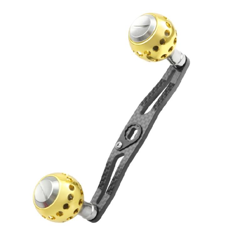 Aluminum Fishing Reel Handle Assembly Part Baitcasting Fishing Reel Handle Grip золотой