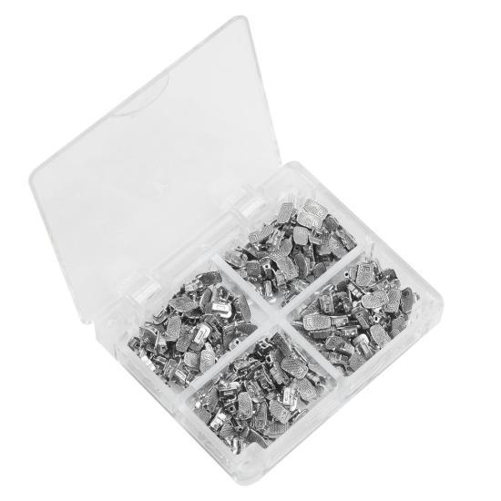 Transform Your Smile with Dental Buccal Tubes -  Bondable Single Tube 200pcs First  Roth 022 Monoblock Base for Perfect Alignment