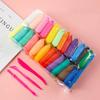 12/24/36pcs Ultra Light Handmade Rubber Clay Set Educational Slime DIY Toys  Kindergarten Children
