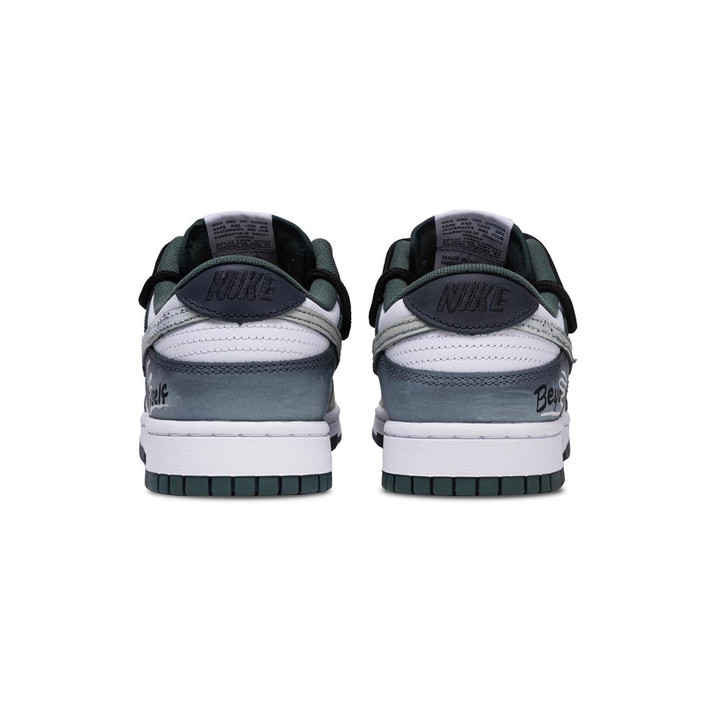 Nike Dunk City Storm Slip Resistant, Abrasion Resistant, Lightweight Low Top Skateboard Shoes Unisex White Blue DV0833-111(Team1190-)