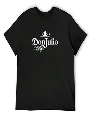 Don Julio 1942 White Logo T-Shirt Graphic Tee Shirt Animal Prinfor Boys Sweat Mens Graphic T-Shirts Big And Tall