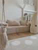 Small Roller for Corduroy Sofa Beige