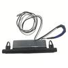 Tailgate Latch Button Trunk Release Switch Full-length Cable Tool-free Installation Plastic metal Construction