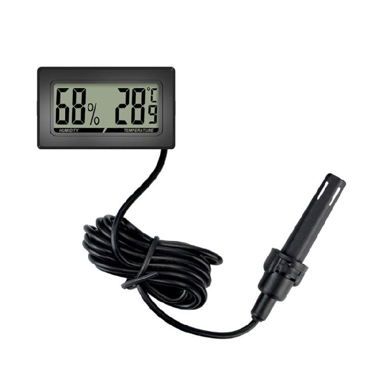 Precise Thermometer Reliability Digital Hygrometer Monitoring For Incubators