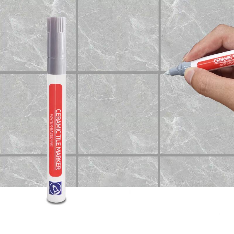 12 Color Waterproof Tile Marker Repair Wall Seam Restorer Pen For Kitchen Tiles Floor Bathroom Decontamination Seam Repair Tools