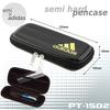 Mitsubishi Pencil Adidas Pencil Case AI04 Black and Gold PT1502AI04B25 Semi-Hard