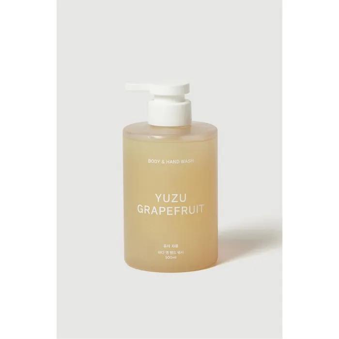 [JAJU] Yuzu Grapefruit Body & Hand Wash 500ml