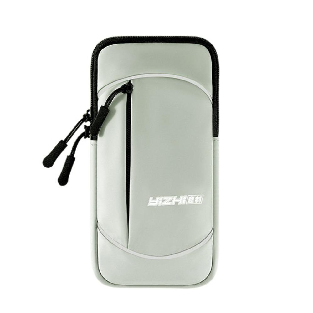 

Large Capacity Running Phone Holder Shoulder Belt Armband Sports Phone Bag Smartphone Accessories green style 1