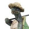 Statue Front Door Patio Turtle Lantern Greetings Sculpture Backyard Arts Miniature for Indoor