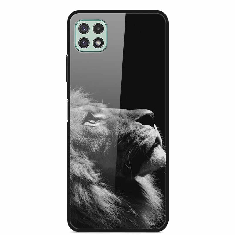 For Samsung Galaxy Wide5 Case Tempered Glass Hard PC Phone Back Cover for Galaxy Wide 5 Bumpers Cases Shell Coque 6.6'' SM-E426S