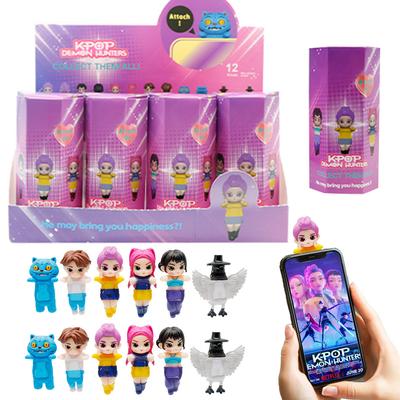 Ange de Fête Chasseurs de Démons KPop Boîte Aveugle Décoration de Voiture Écran d'Ordinateur de Bureau Cupidon Main Mode Poupée Jouet Cadeau d'Anniversaire