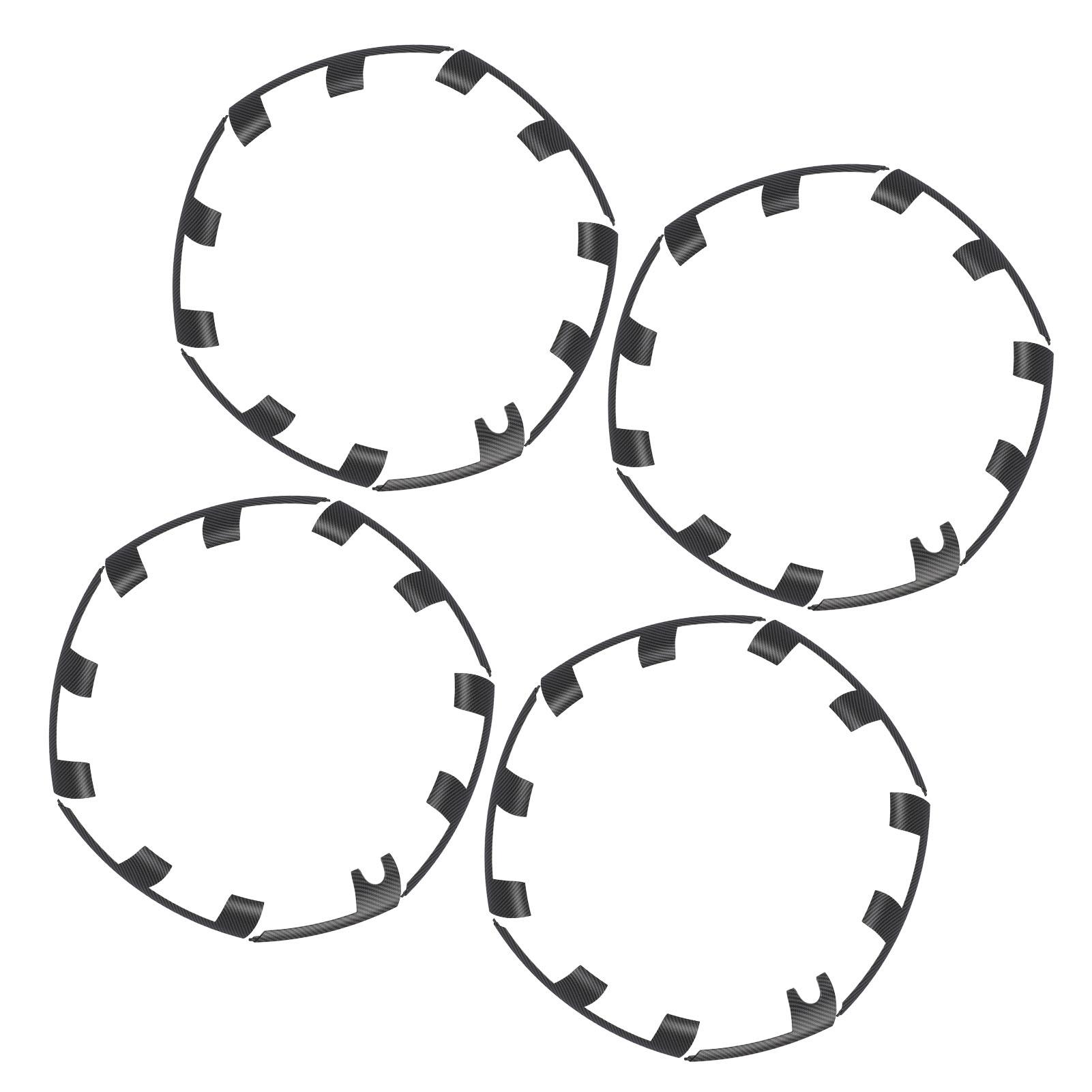 

21-дюймовая защита обода колеса, устойчивая к царапинам, колпак ступицы, накладка на обод, замена для производительности