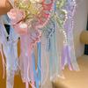 Pearls Headband Butterfly Ribbon Pageant Prom for School Play Stage Props