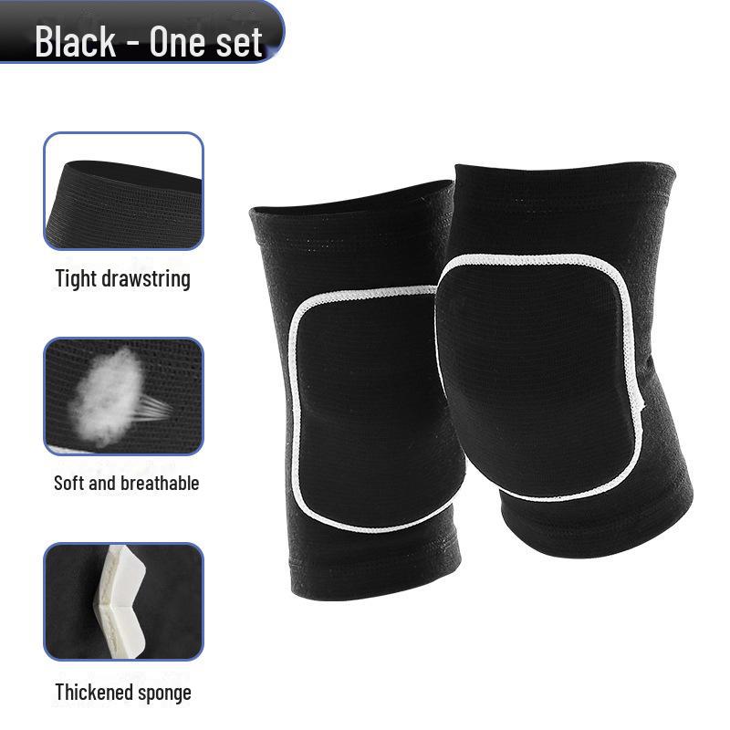 

Женские танцевальные наколенники: Утолщенная губчатая защита для волейбола, защиты от падений и йоги. S (For weight 60~90 jin)