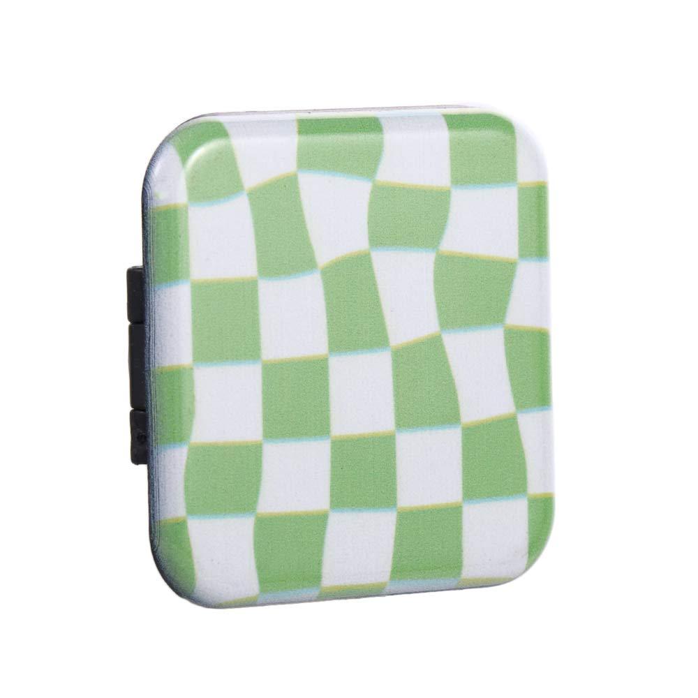 Cellphone Finger Grip Compact Mirror Gift for her Personalized Plaid Mirror Makeup Mirror Cosmetic Mirror Phone Stand Holder