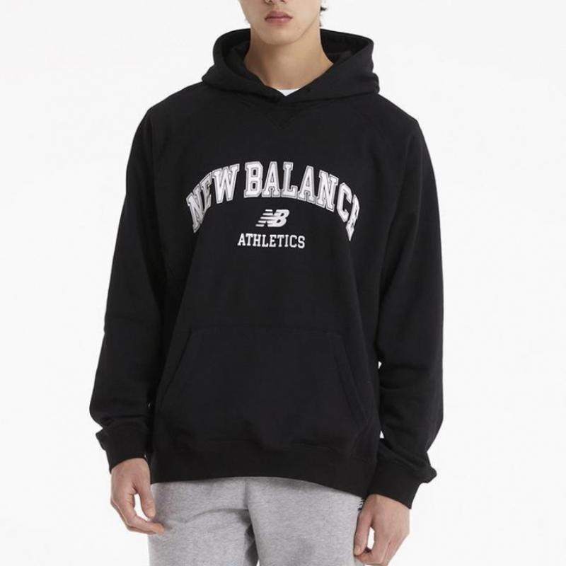 New Balance Unisex Basic Letter Logo Hoodie Nbn0ec3813