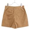 Gemini WGZ1041102A0014 Suede Shorts Bottoms F Camel beigeUsed