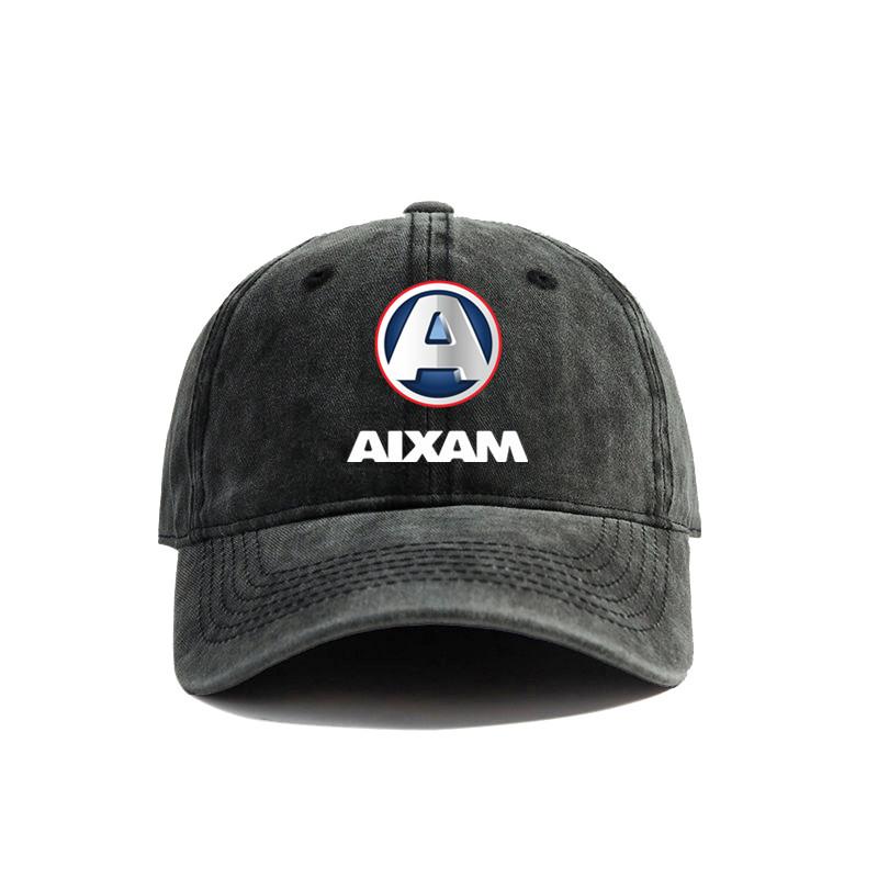 Кепка Aixam Летняя Потертая Папа-Кепка Унисекс Для улицы Регулируемая Хлопковая Кепка