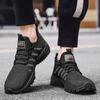 New Men's Shoes Large Size Sports Ultra-light Soft Sole Fashion Sports Students Casual Shoes Net Men's Shoes