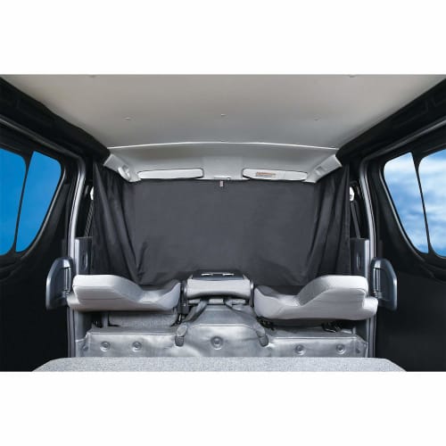 SEIWA Car Curtains, Easy Magnetic Curtains, Blackout Fabric, Level 3 Blackout IMP036, Overall Width 2.6m, Sunshade, Magnet Attached, Privacy Protectio