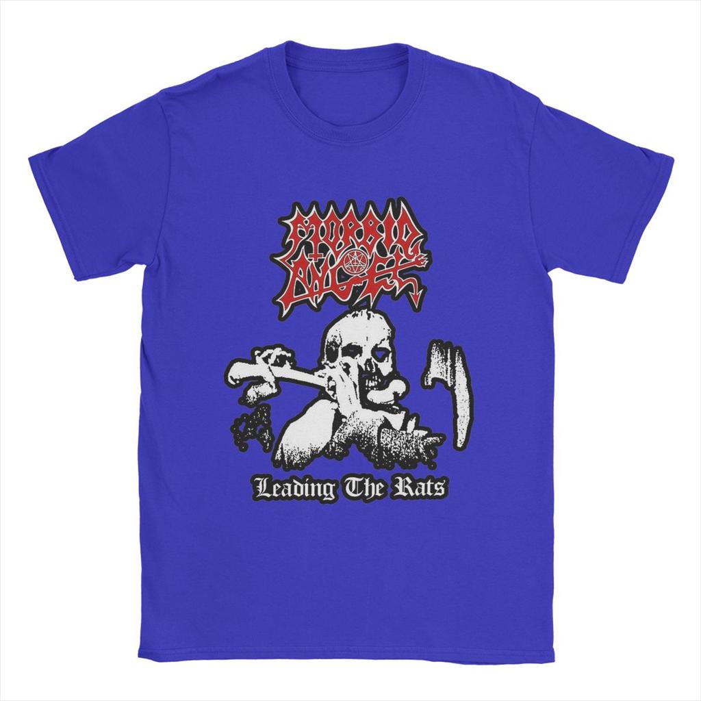 Morbid Angel T-Shirt for Men Band Novelty 100% Cotton Tee Shirt Crew Neck Short Sleeve T Shirt 4XL 5XL Clothes