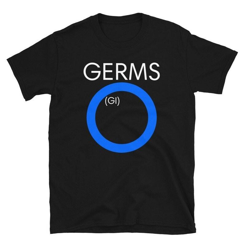 Germs TShirt Germs Punk Band harrdcore punk tshirt Unisex T-Shirt XXL