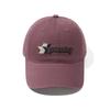 Tide Brand Color Matching Embroidery Baseball Hat Men's Wide Brim Modified Face Cap Outdoor Sunshade Versatile