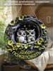 2D Plane Hanging Decorative Signs, Interior Wall or Door Decoration, Garden Decoration, Owl Pattern, Interesting Gifts for Family and Friends